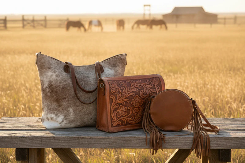 Western Bags, Tote Bags & Cosmetic Bags - The Bucktooth Horse