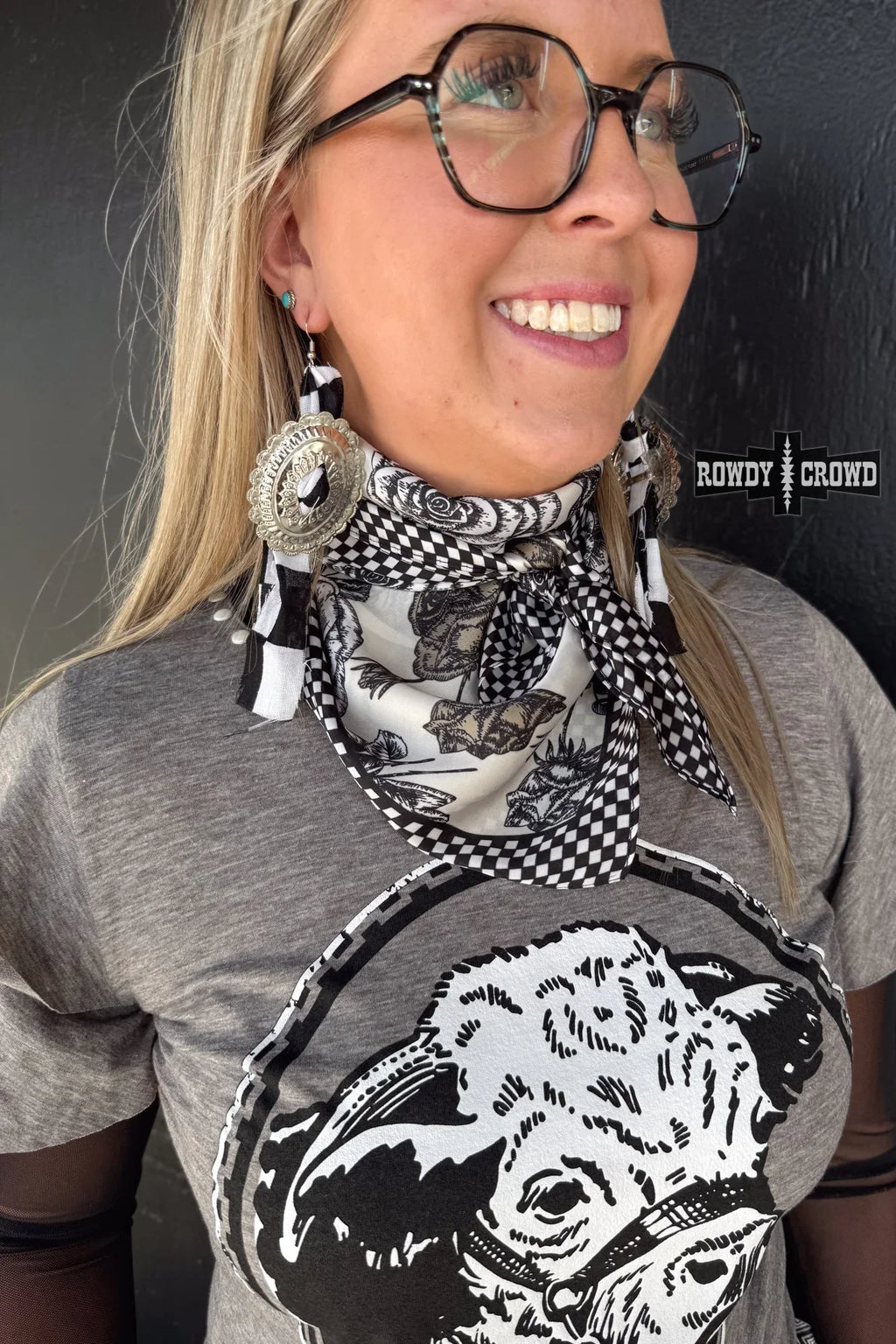 Silver Spirit Earrings-Rowdy Crowd