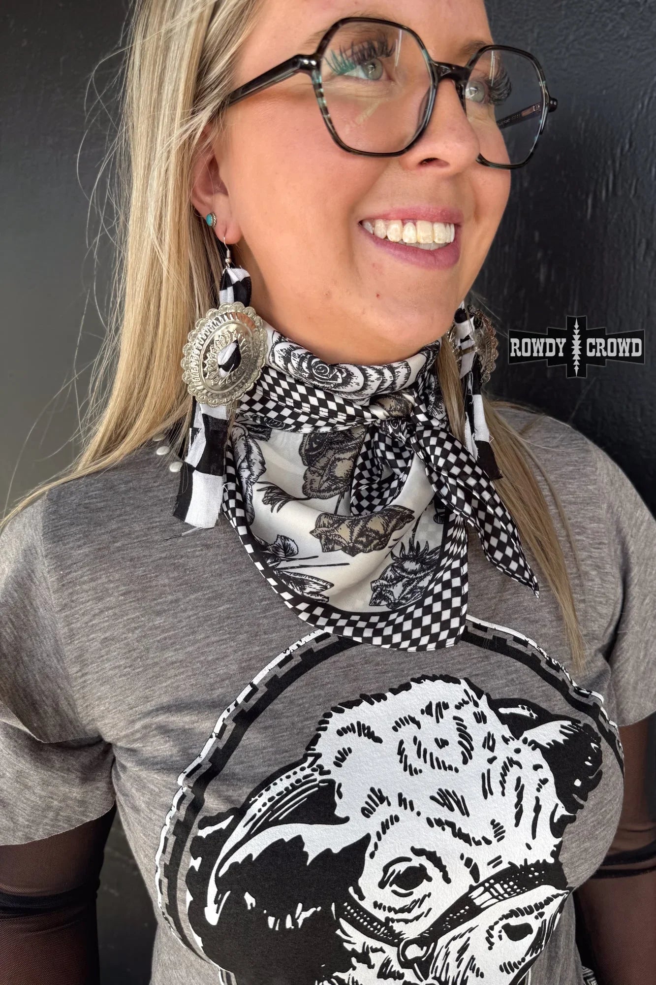 Silver Spirit Earrings-Rowdy Crowd