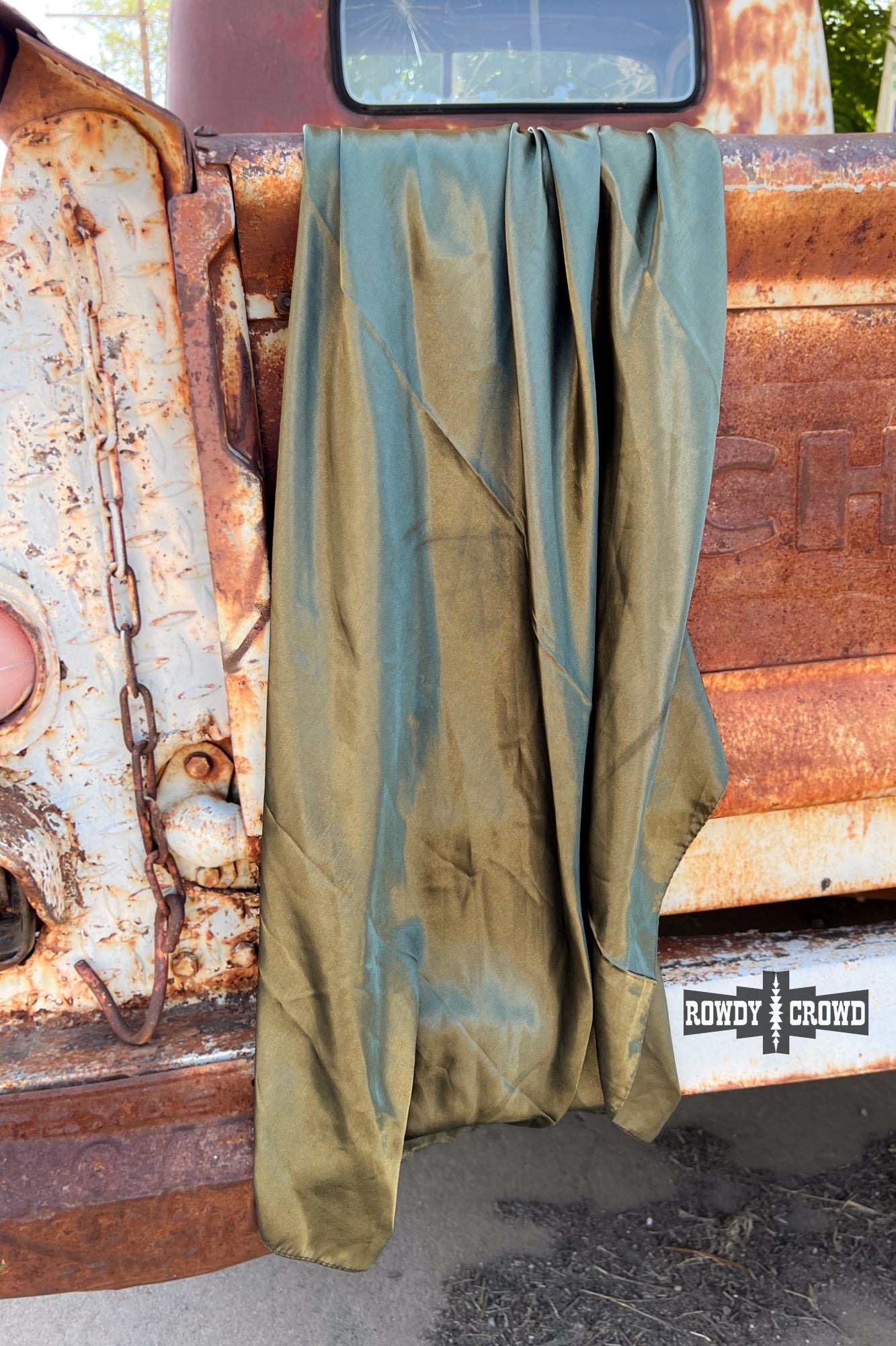 Rowdy Crowd Wynonna Wild Rags accessory feature soft, silky-like fabric