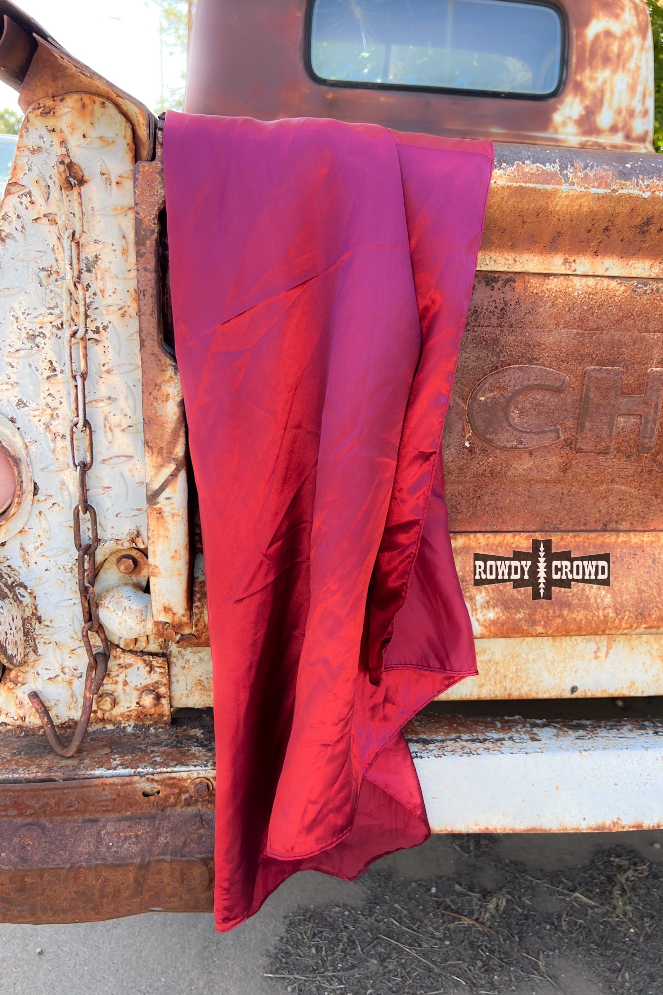 Rowdy Crowd Wynonna Wild Rags accessory feature soft, silky-like fabric