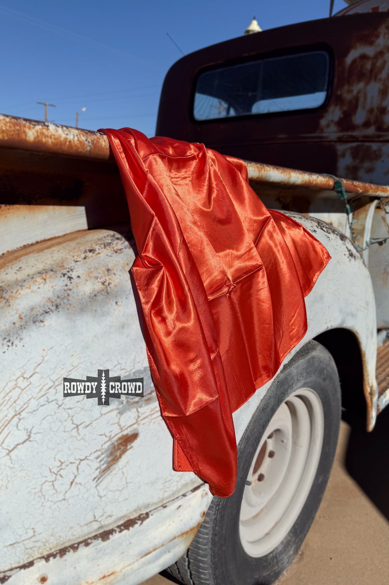 Rowdy Crowd Wynonna Wild Rags accessory feature soft, silky-like fabric