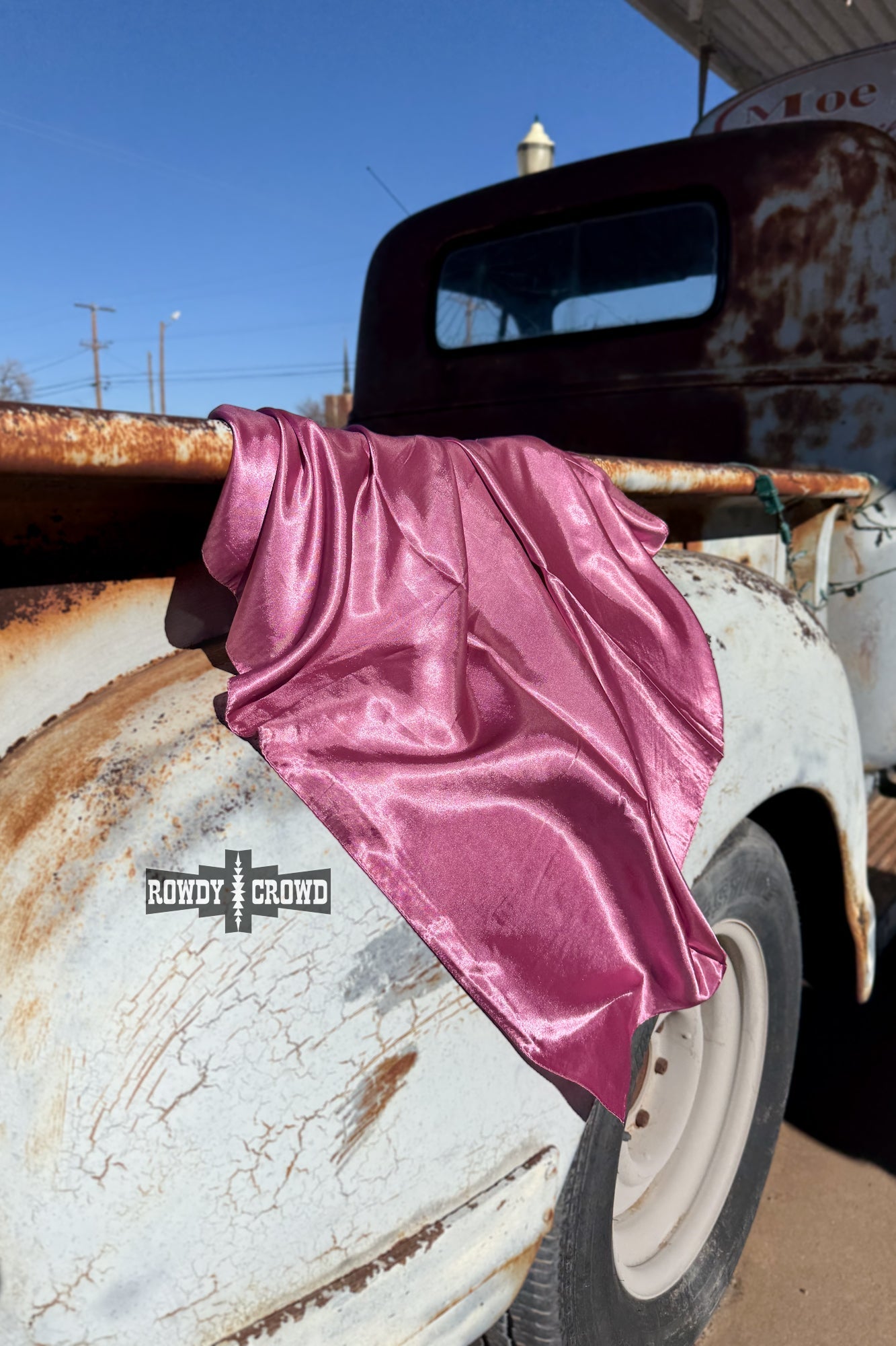 Rowdy Crowd Wynonna Wild Rags accessory feature soft, silky-like fabric