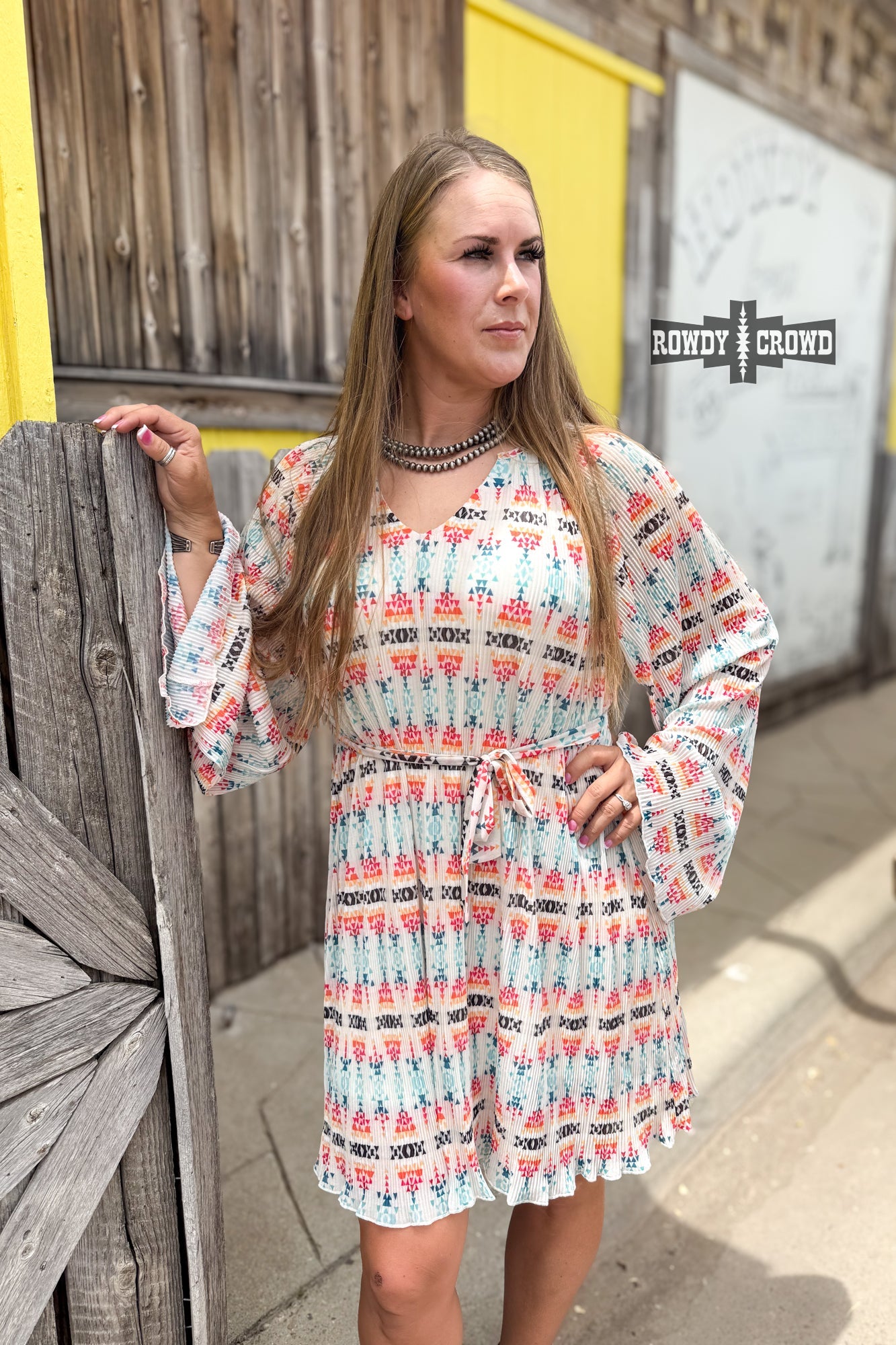 Rowdy Crowd patterned  Darlene dress