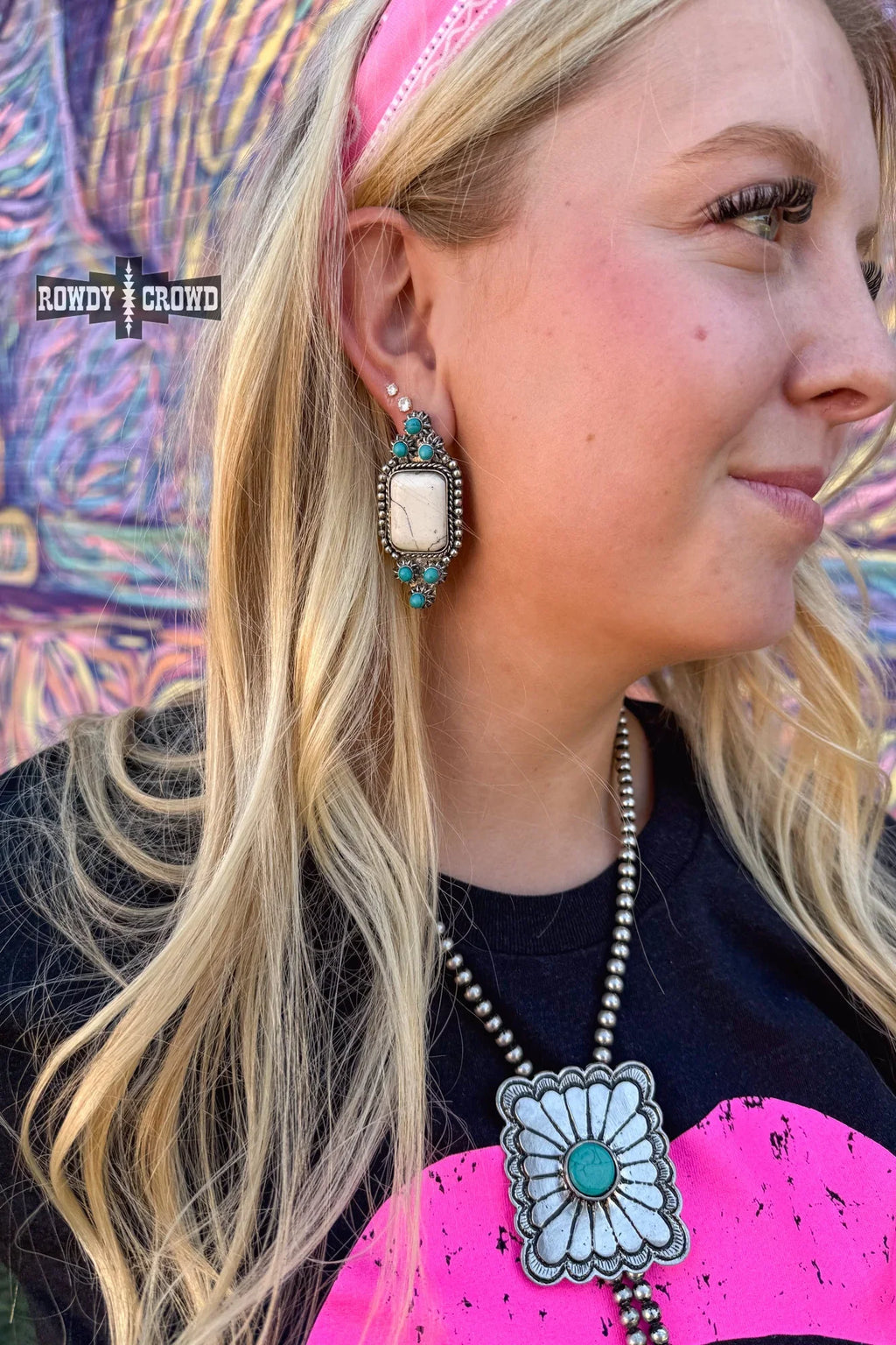Silver Spirit Earrings-Rowdy Crowd