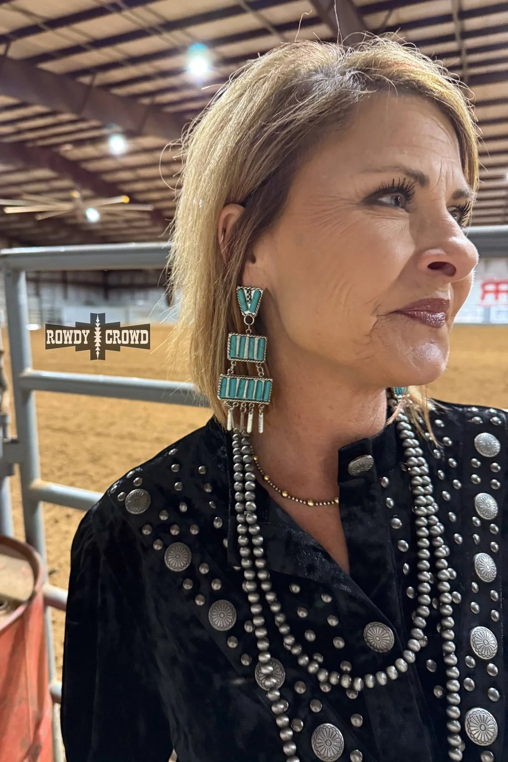 Silver Spirit Earrings-Rowdy Crowd