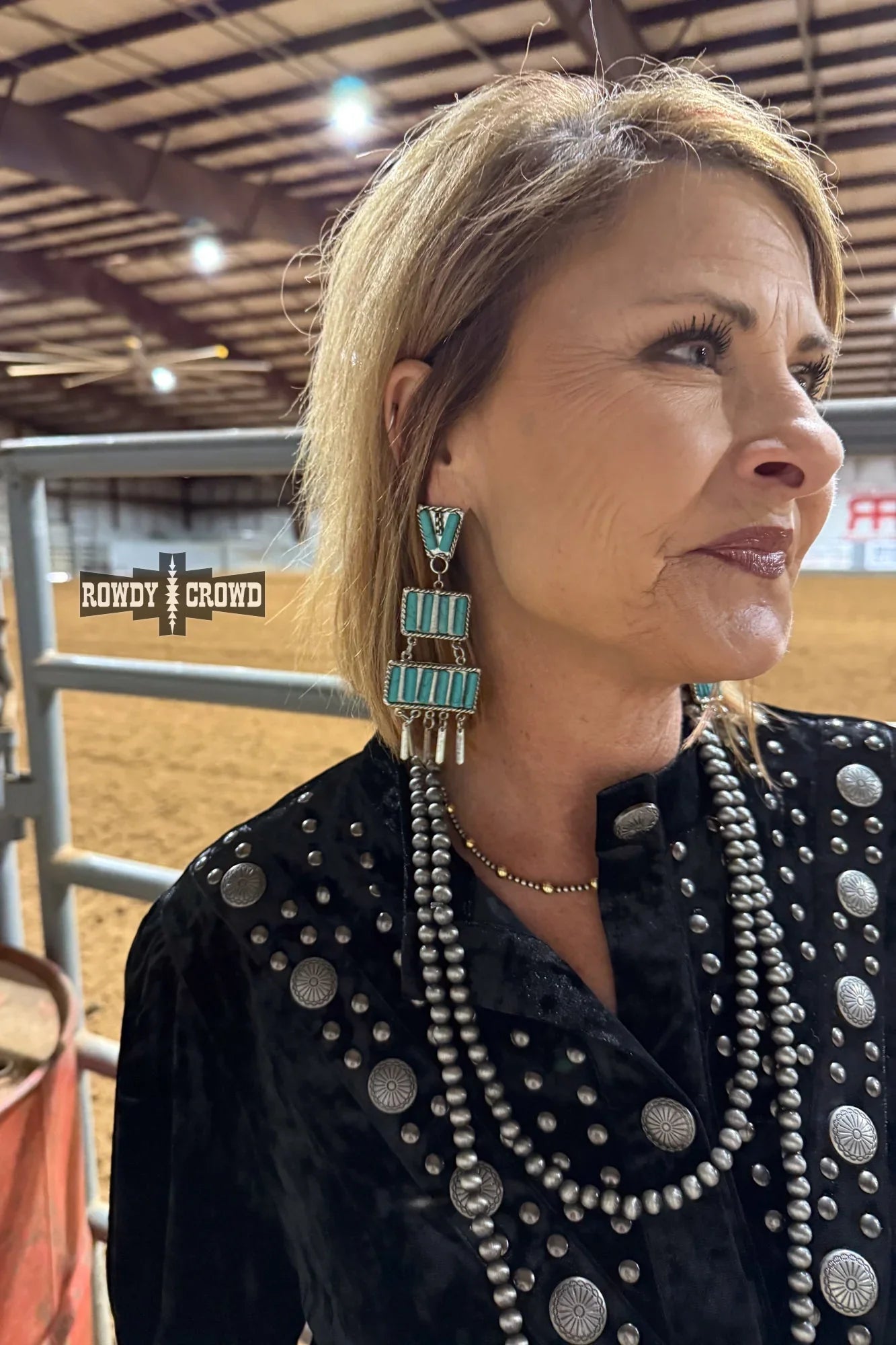 Silver Spirit Earrings-Rowdy Crowd