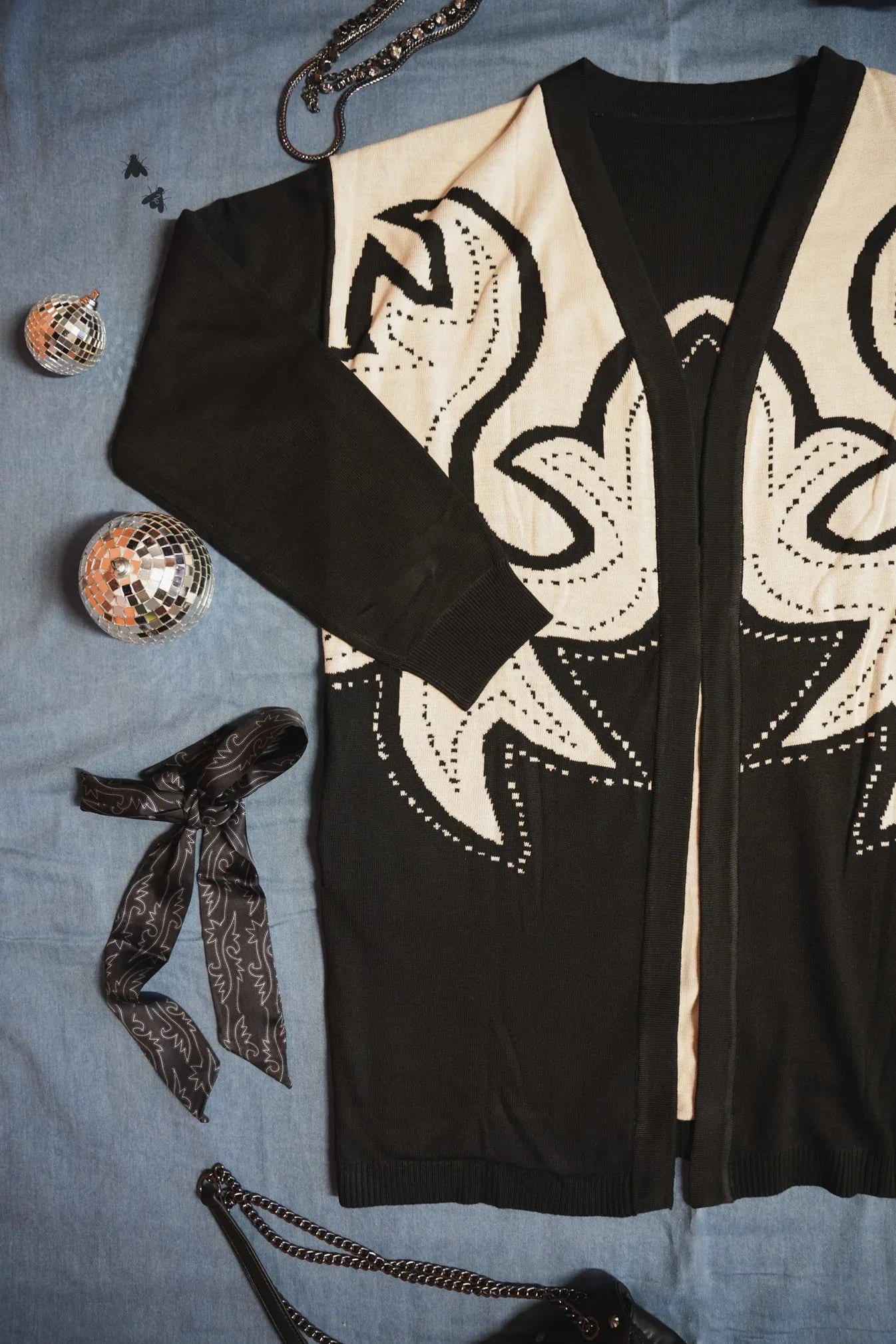 Saddle Swappin Cardigan (Reversible)